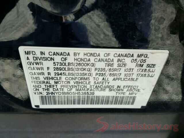 1FADP3F28GL256599 2005 ACURA MDX