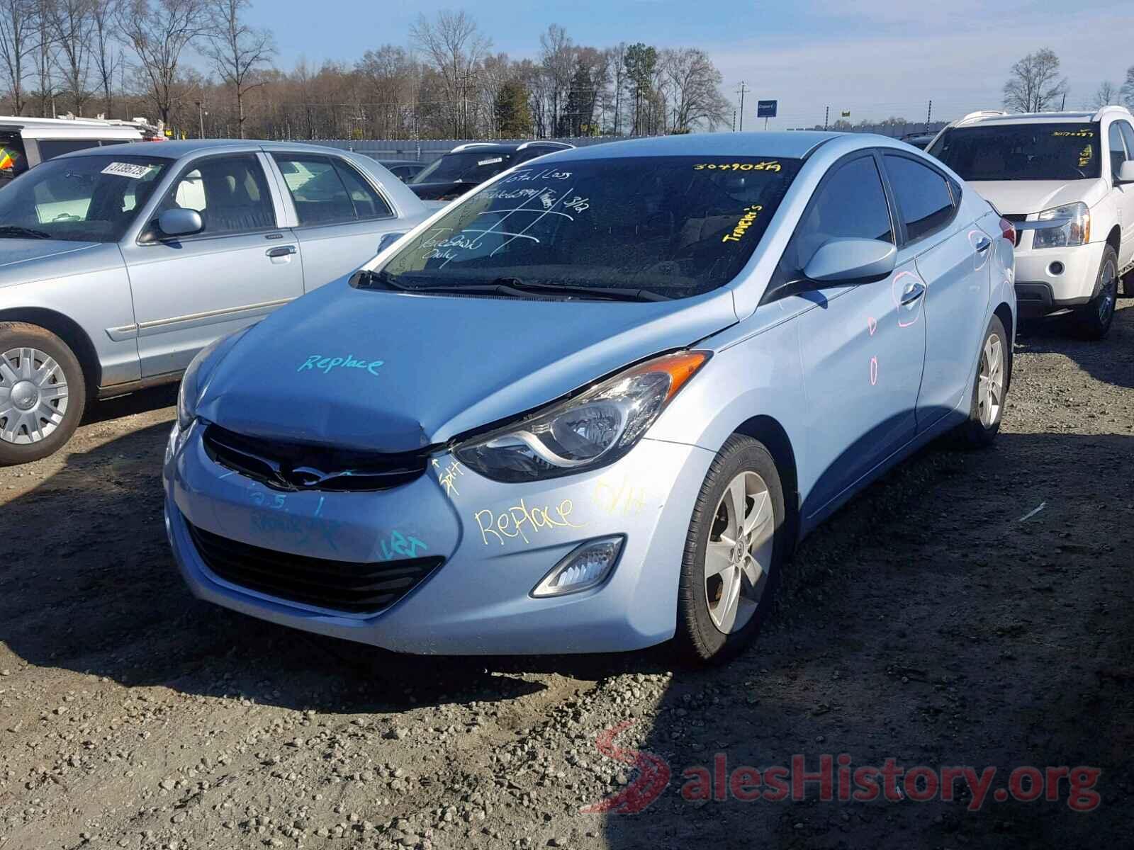 3N6CM0KN2LK705354 2012 HYUNDAI ELANTRA