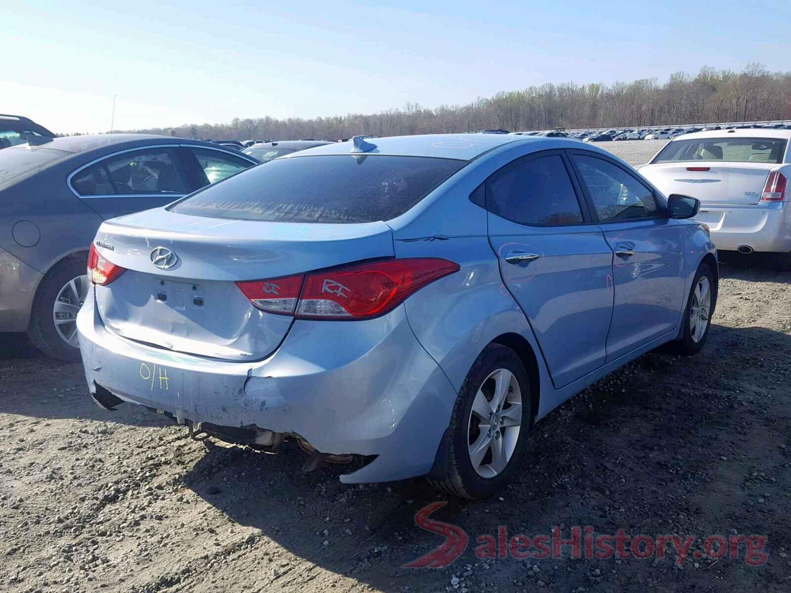 3N6CM0KN2LK705354 2012 HYUNDAI ELANTRA