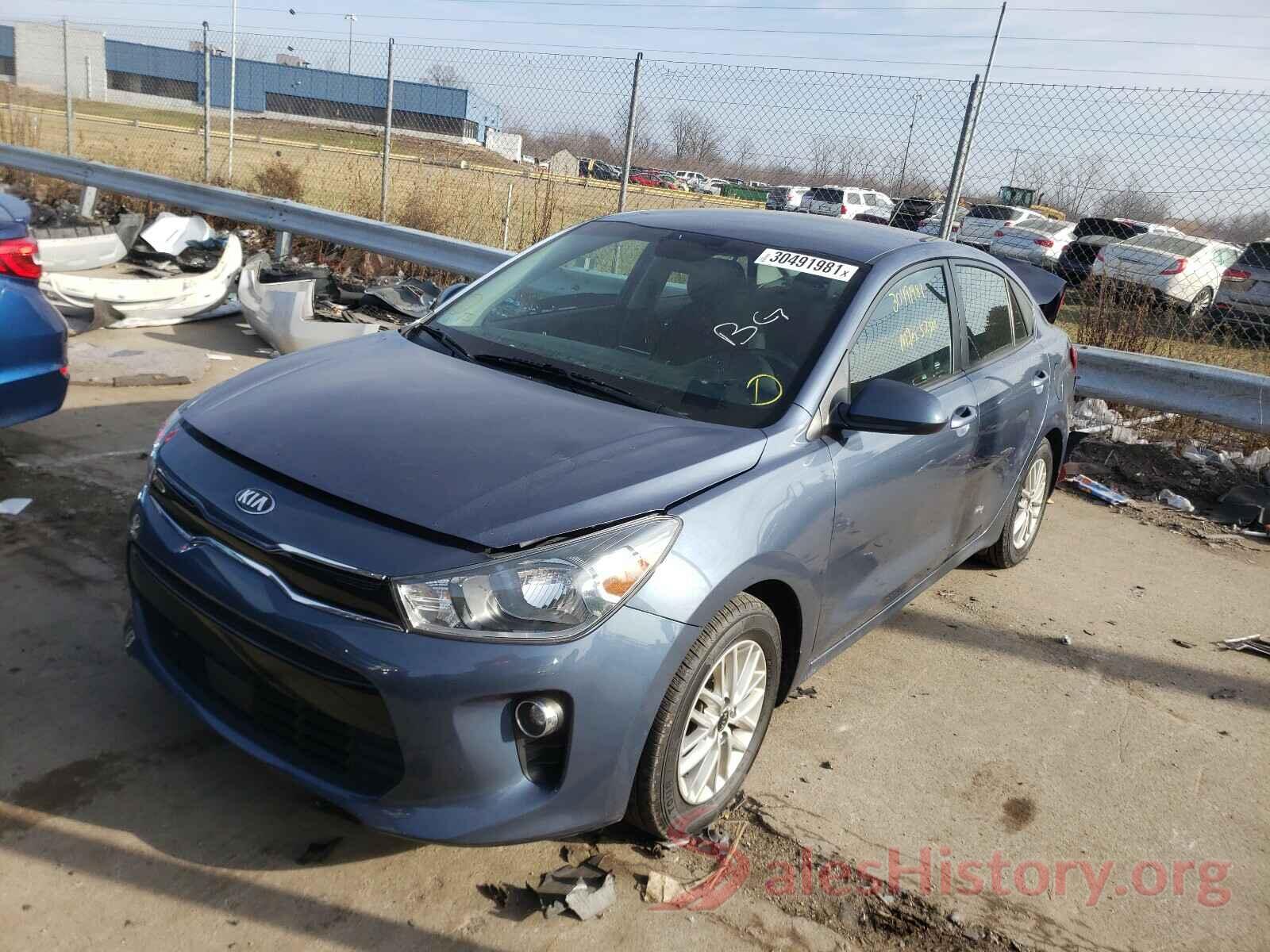 3KPA34AB3JE058695 2018 KIA RIO