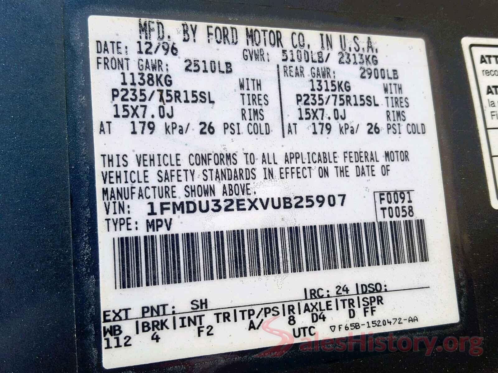 KM8K1CAA9JU099311 1997 FORD EXPLORER