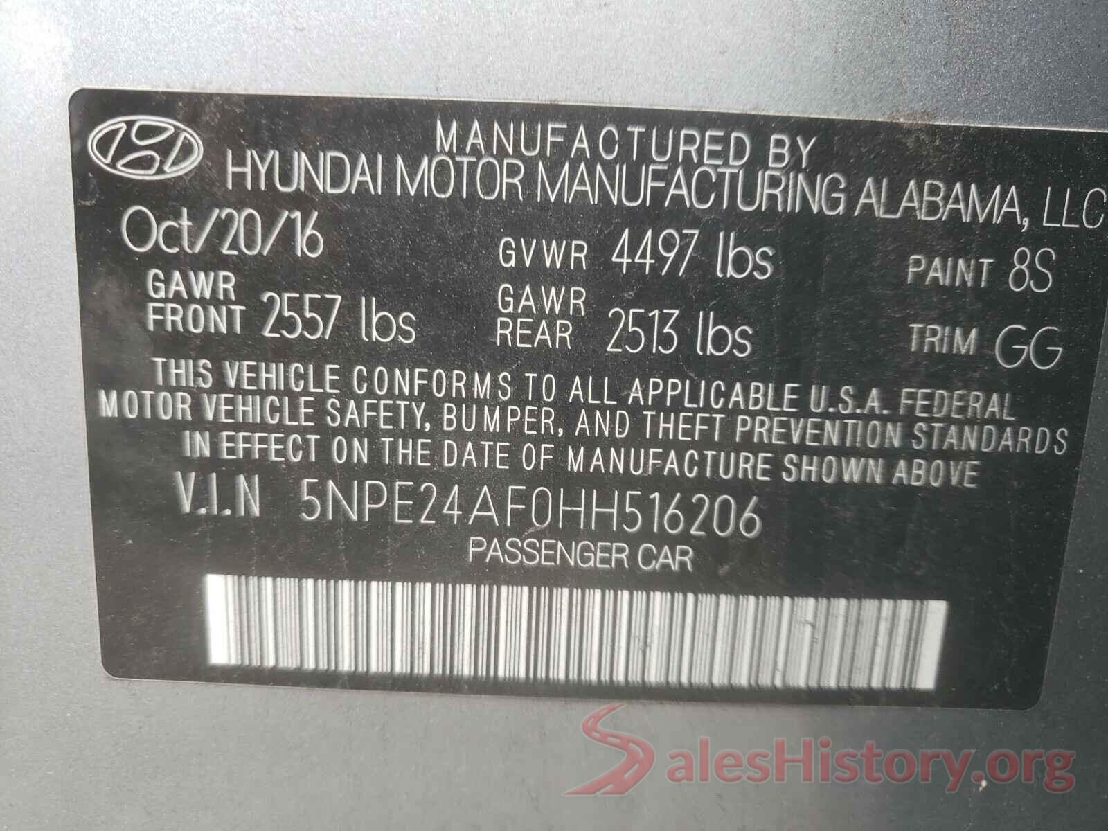 KNDJP3A52G7403247 2017 HYUNDAI SONATA