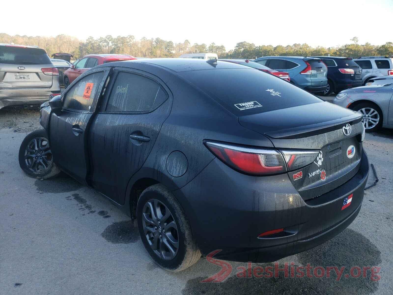 3MYDLBYV1KY513188 2019 TOYOTA YARIS