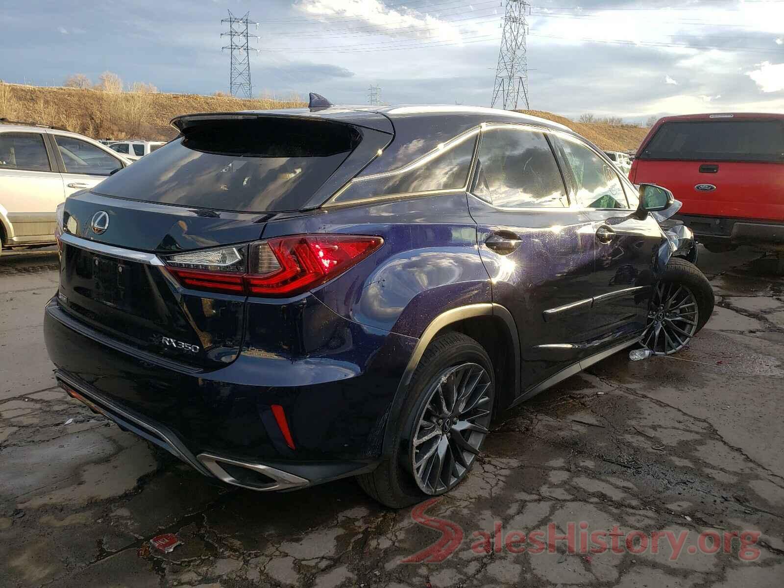 2T2BZMCA4KC197575 2019 LEXUS RX350