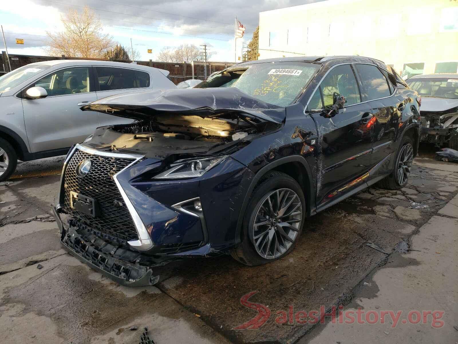 2T2BZMCA4KC197575 2019 LEXUS RX350