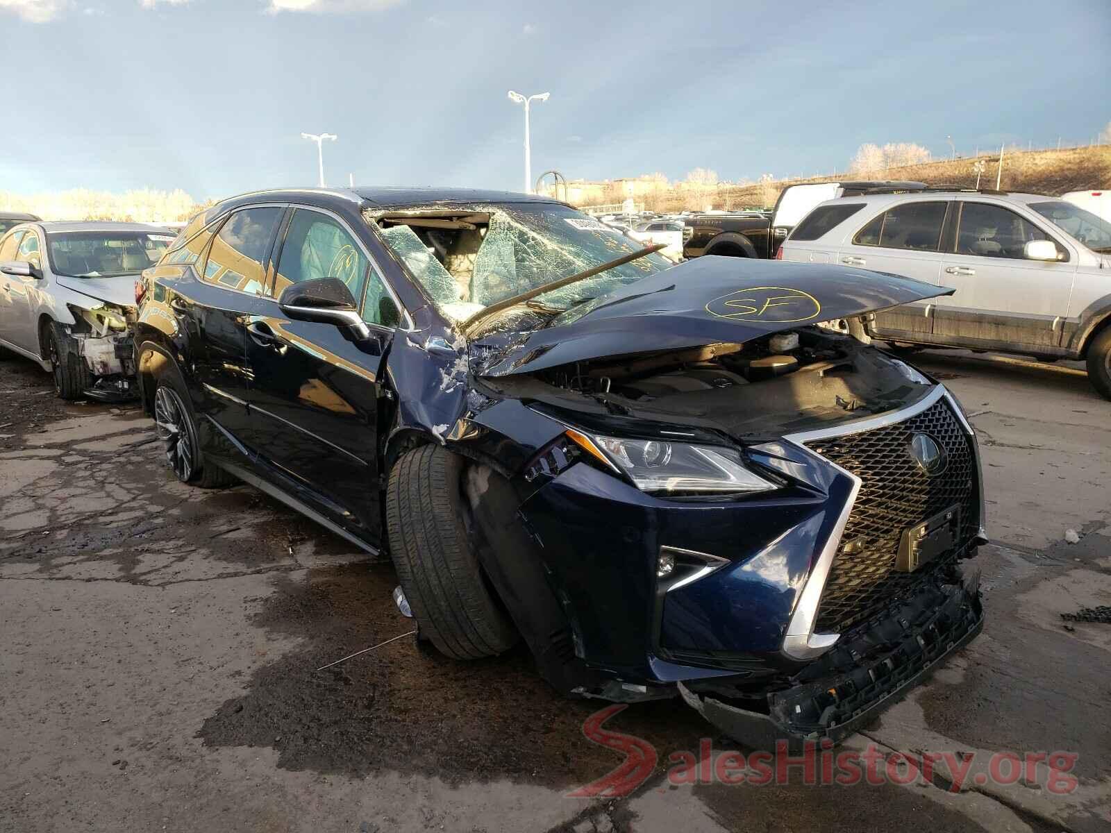 2T2BZMCA4KC197575 2019 LEXUS RX350