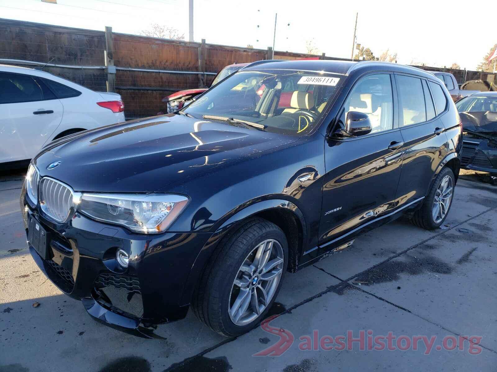 5UXWY3C58G0F84073 2016 BMW X3