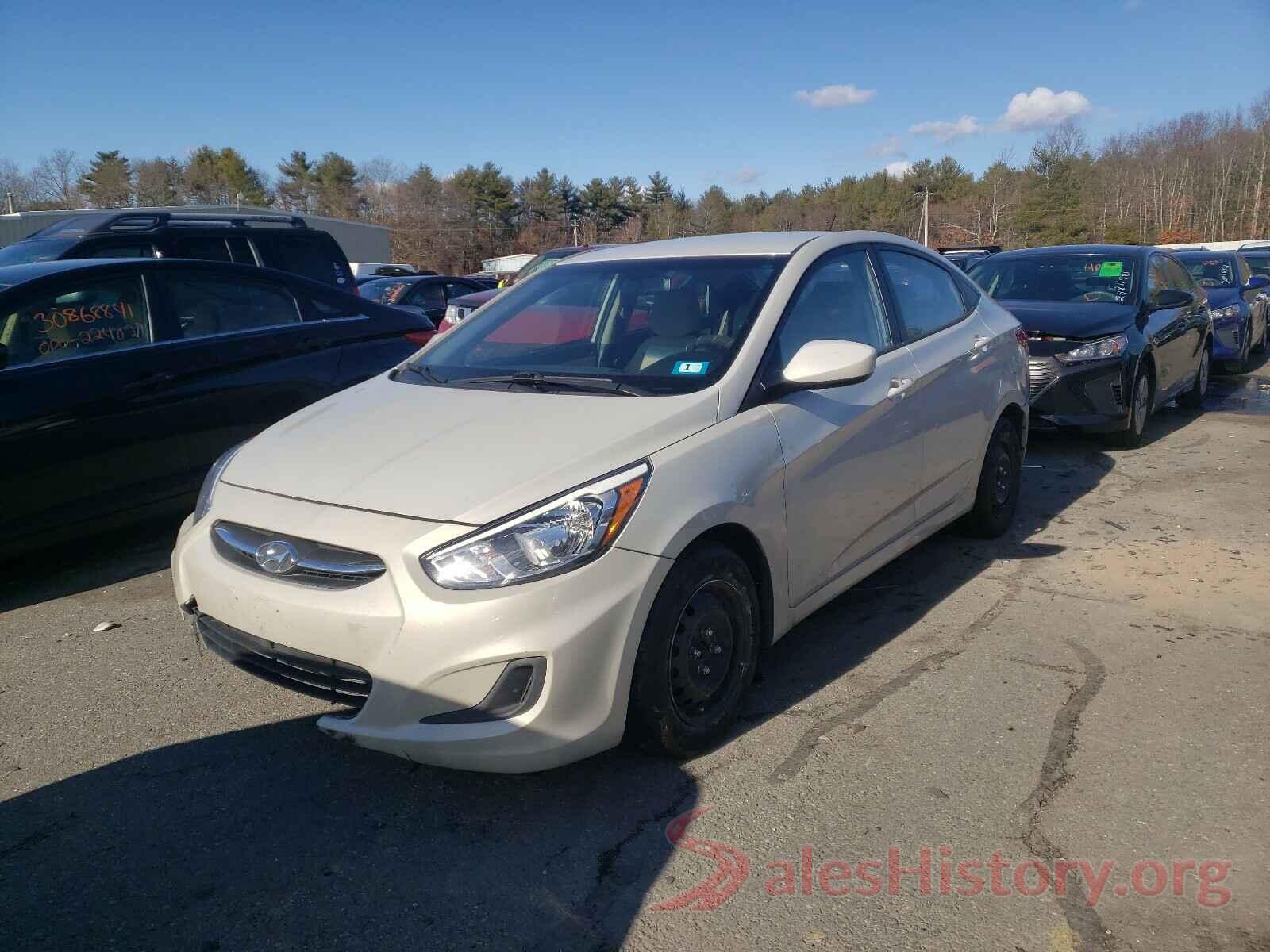 KMHCT4AE5GU978935 2016 HYUNDAI ACCENT