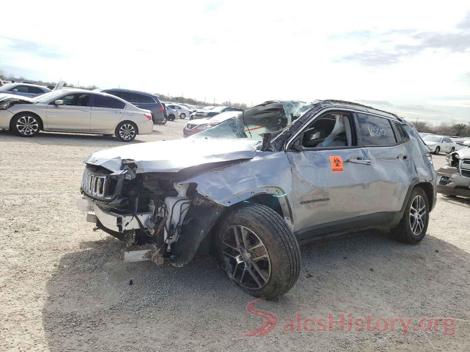 3C4NJCBB3JT318623 2018 JEEP COMPASS