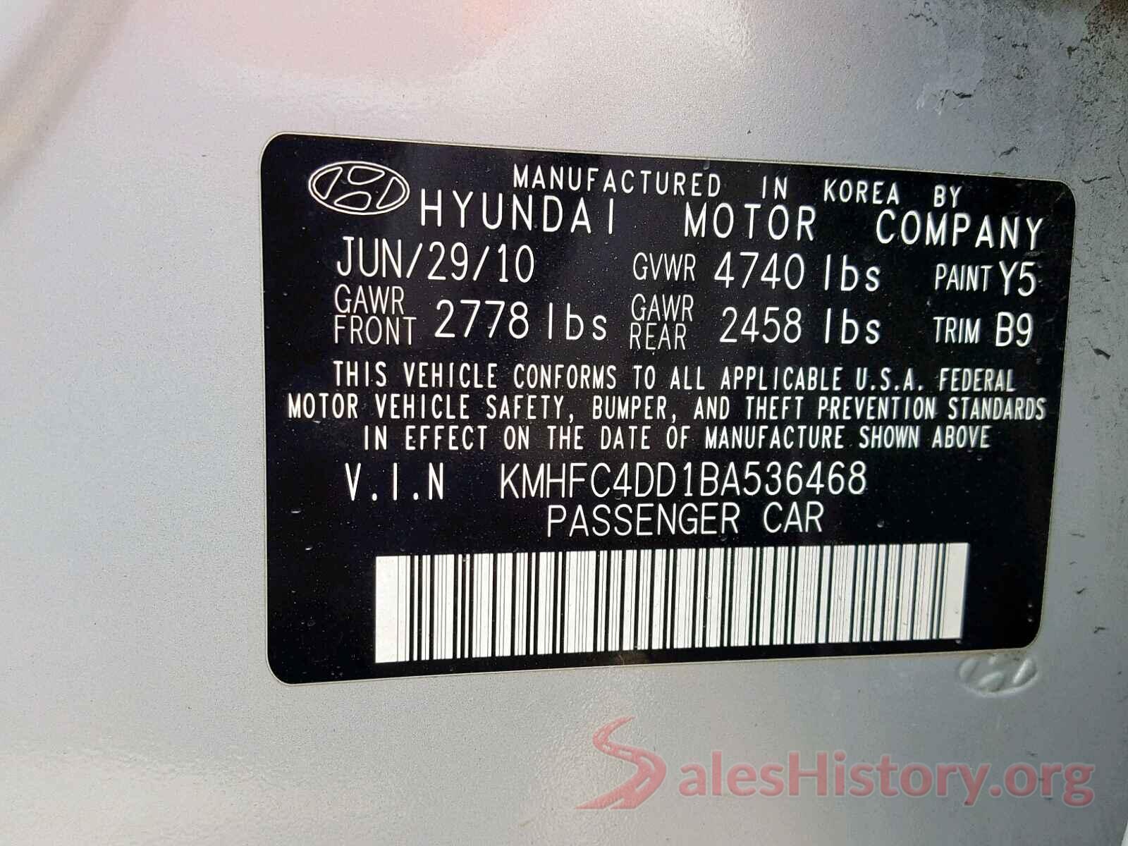 1N4AL3APXHC110949 2011 HYUNDAI AZERA