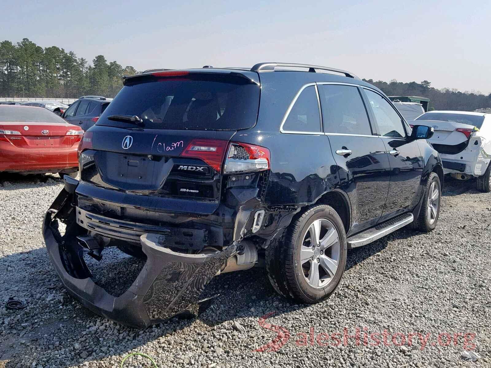 1C4PJLCS8HW604222 2011 ACURA MDX