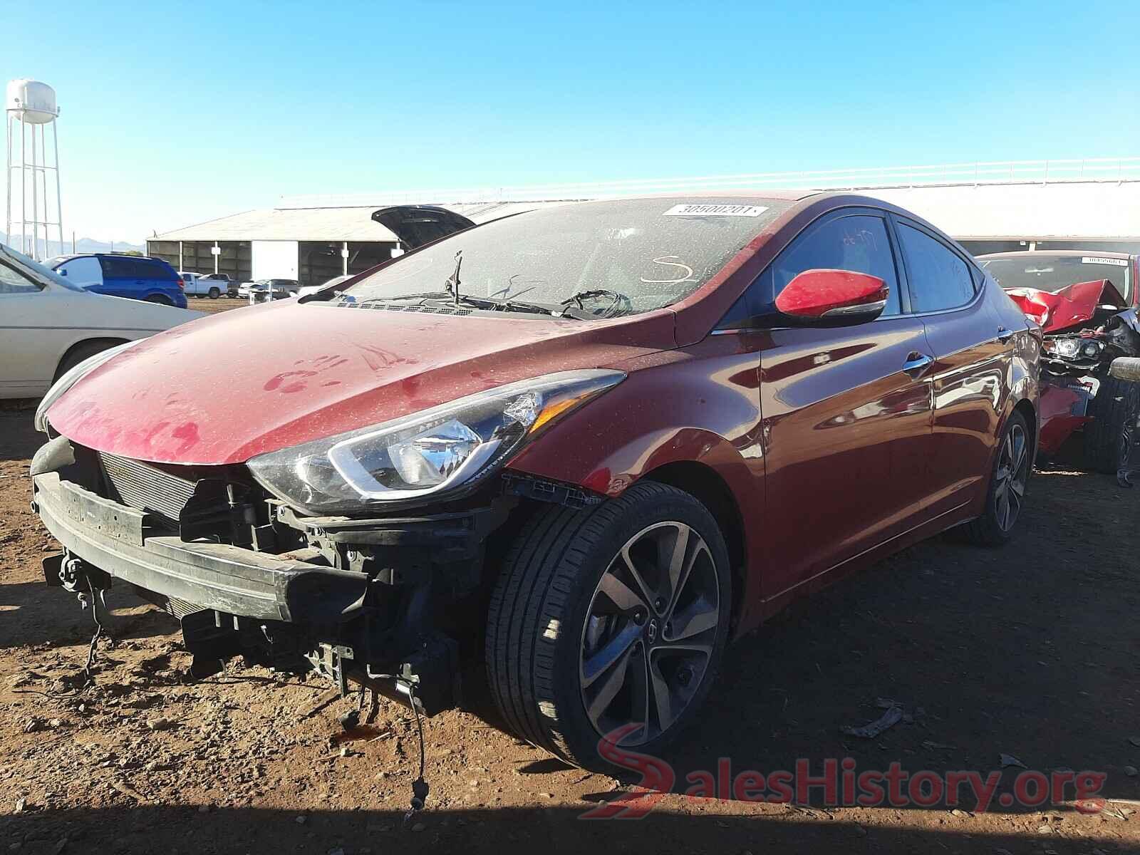 KMHDH4AE3GU606547 2016 HYUNDAI ELANTRA