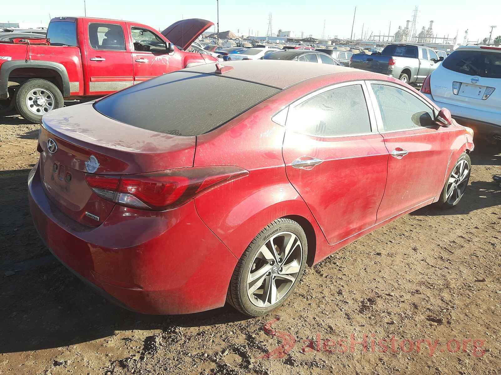 KMHDH4AE3GU606547 2016 HYUNDAI ELANTRA