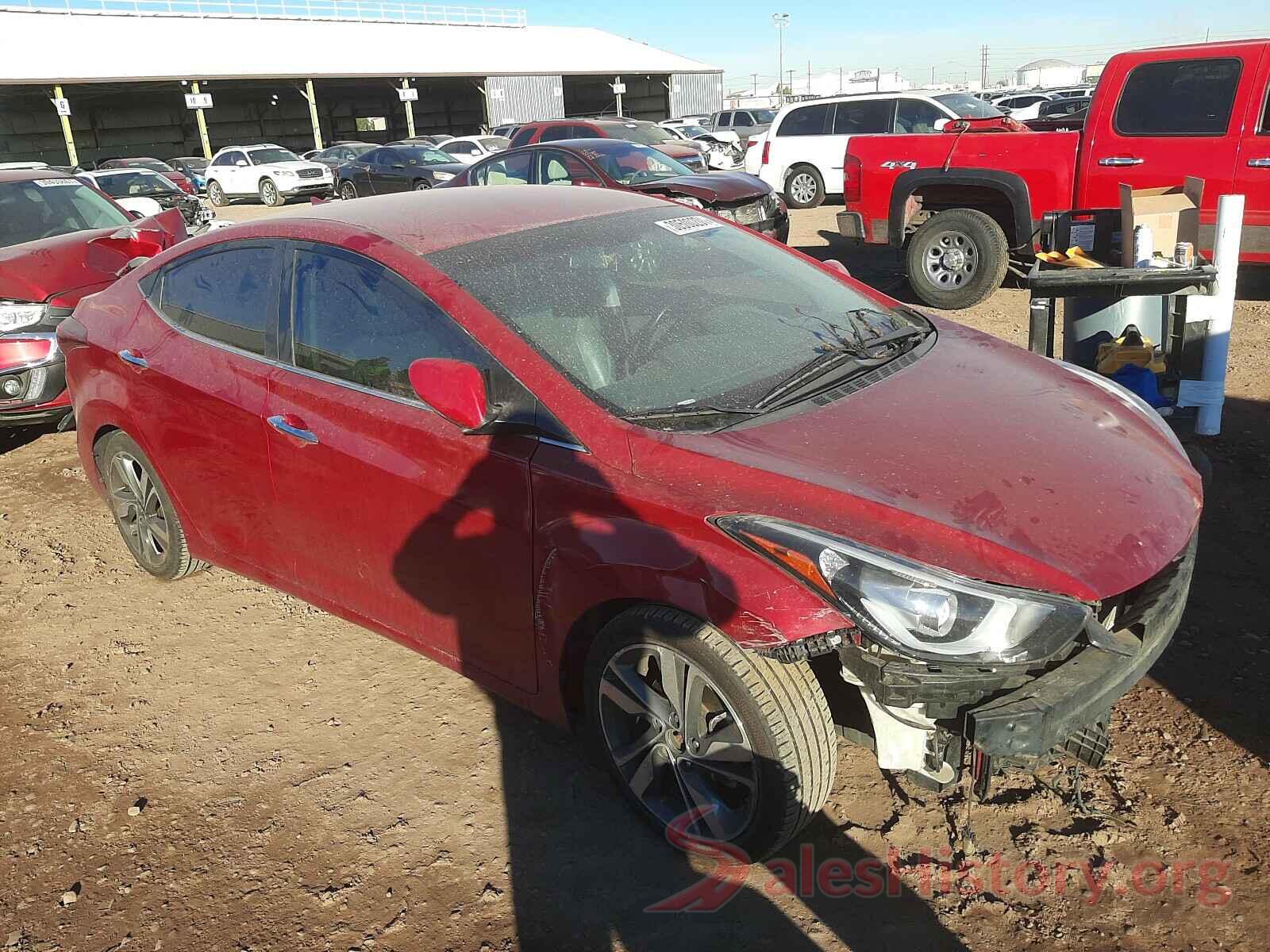 KMHDH4AE3GU606547 2016 HYUNDAI ELANTRA