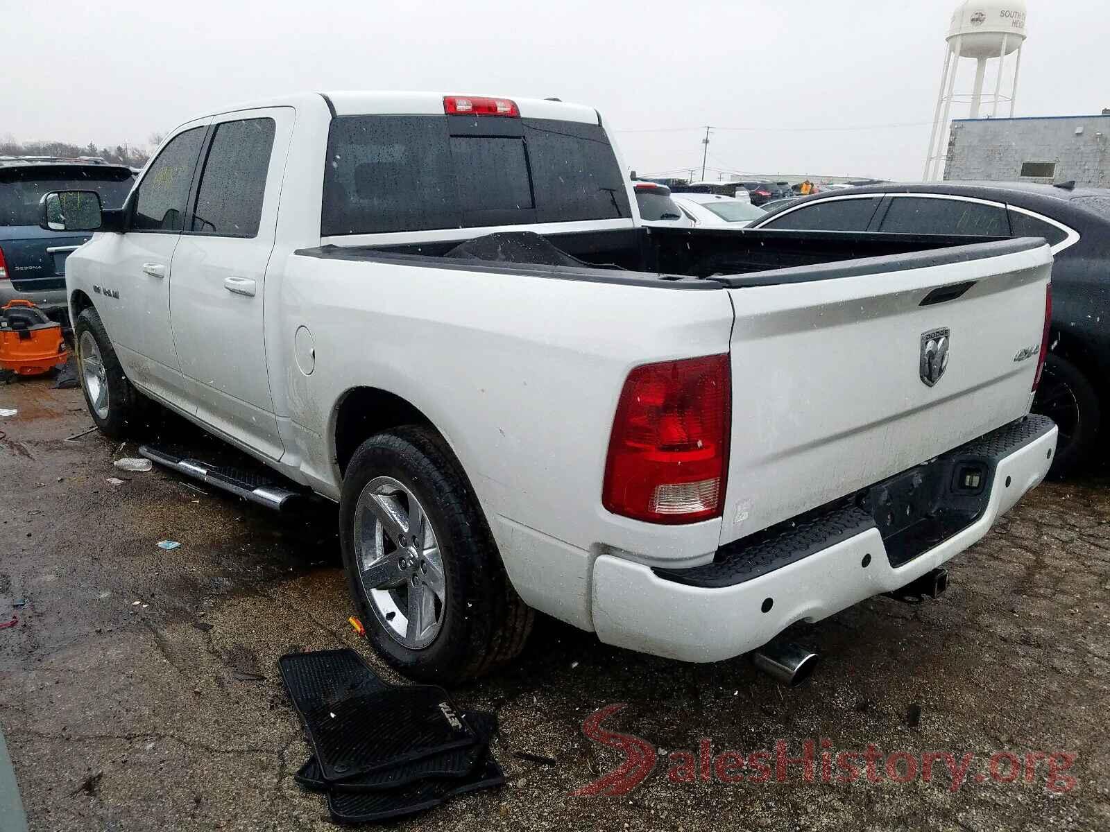 3N6CM0KN1HK713727 2010 DODGE RAM 1500