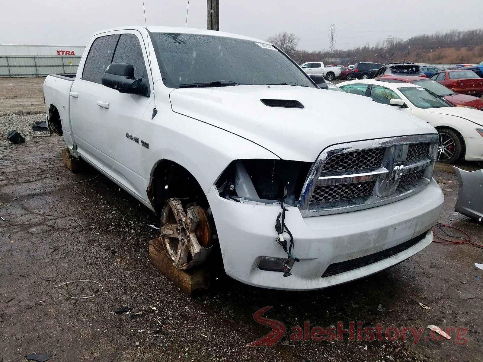 3N6CM0KN1HK713727 2010 DODGE RAM 1500