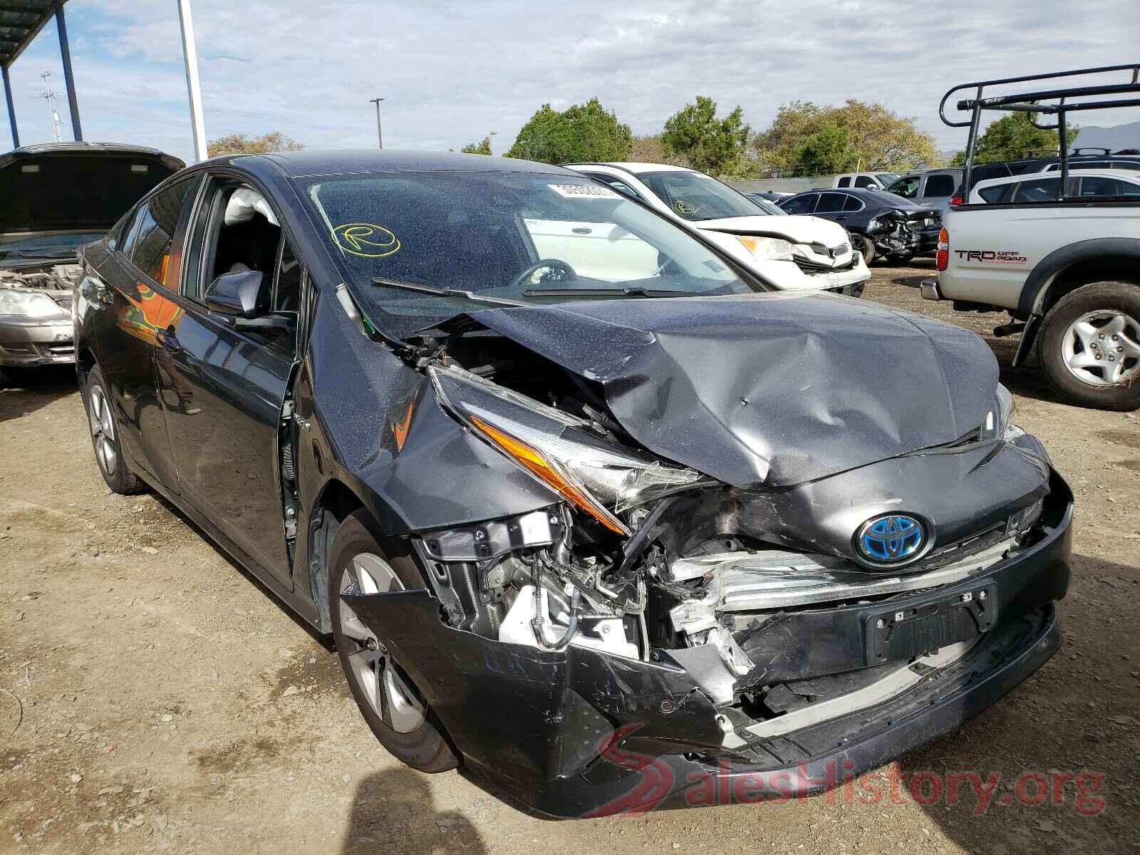 JTDKBRFU9H3041108 2017 TOYOTA PRIUS