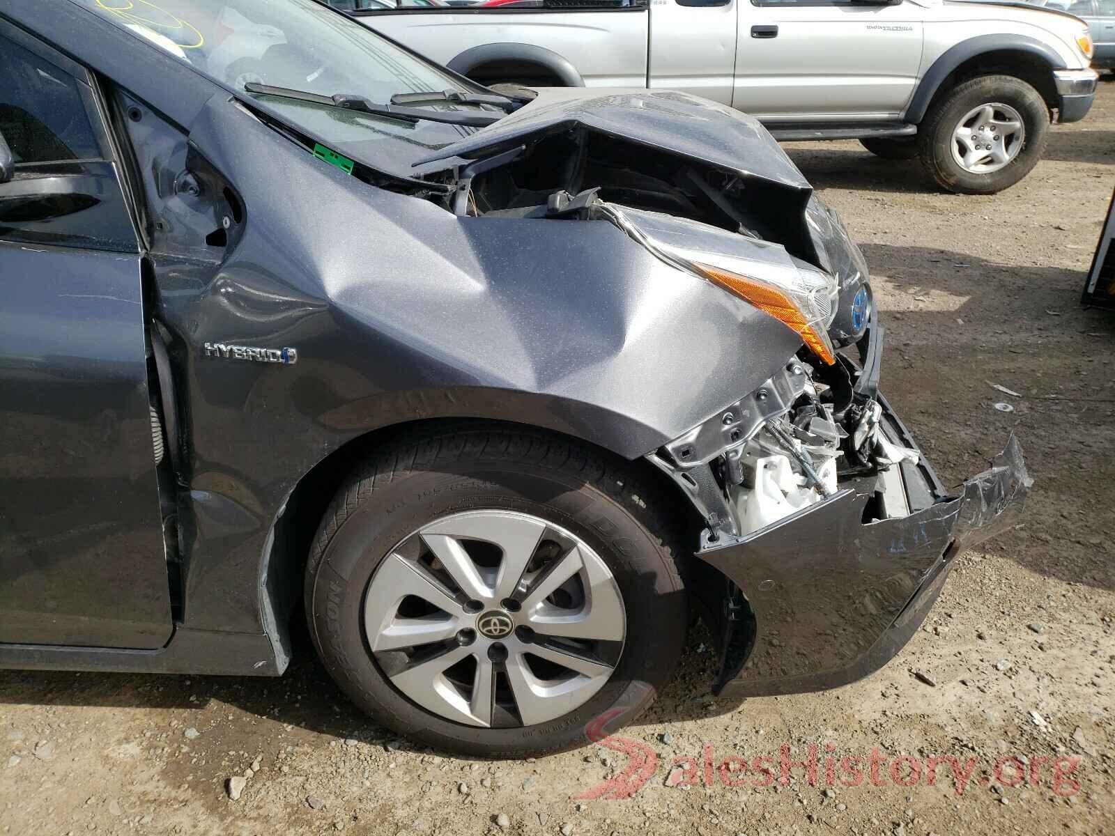 JTDKBRFU9H3041108 2017 TOYOTA PRIUS