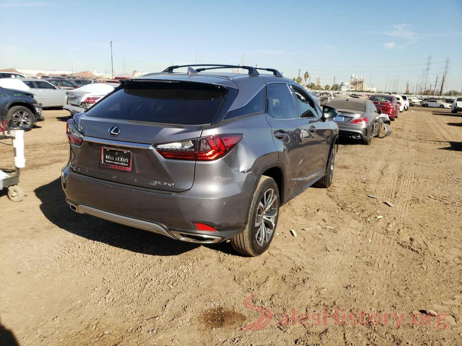 2T2HZMAA4LC160251 2020 LEXUS RX350