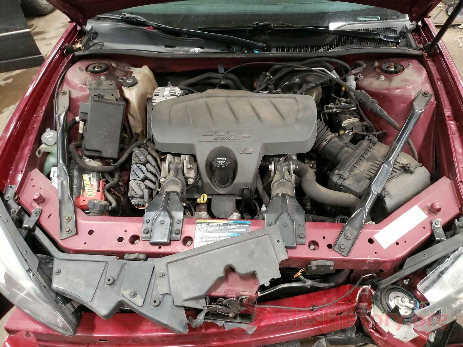 5TDGZRAH8LS510644 2006 PONTIAC GRANDPRIX