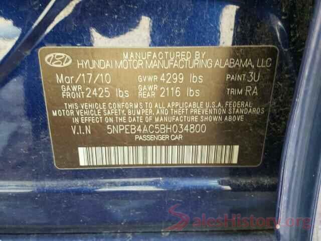 KNAFX4A64G5577527 2011 HYUNDAI SONATA