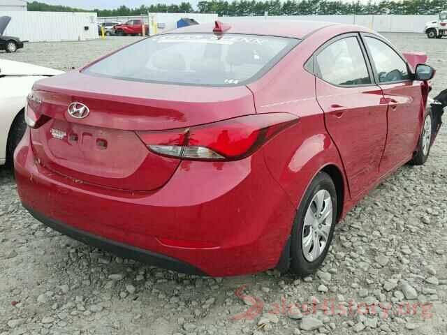 5NPDH4AE2GH659643 2016 HYUNDAI ELANTRA