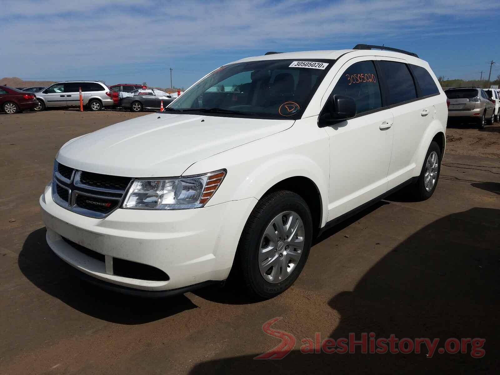 JF2GPABC8G8247934 2017 DODGE JOURNEY