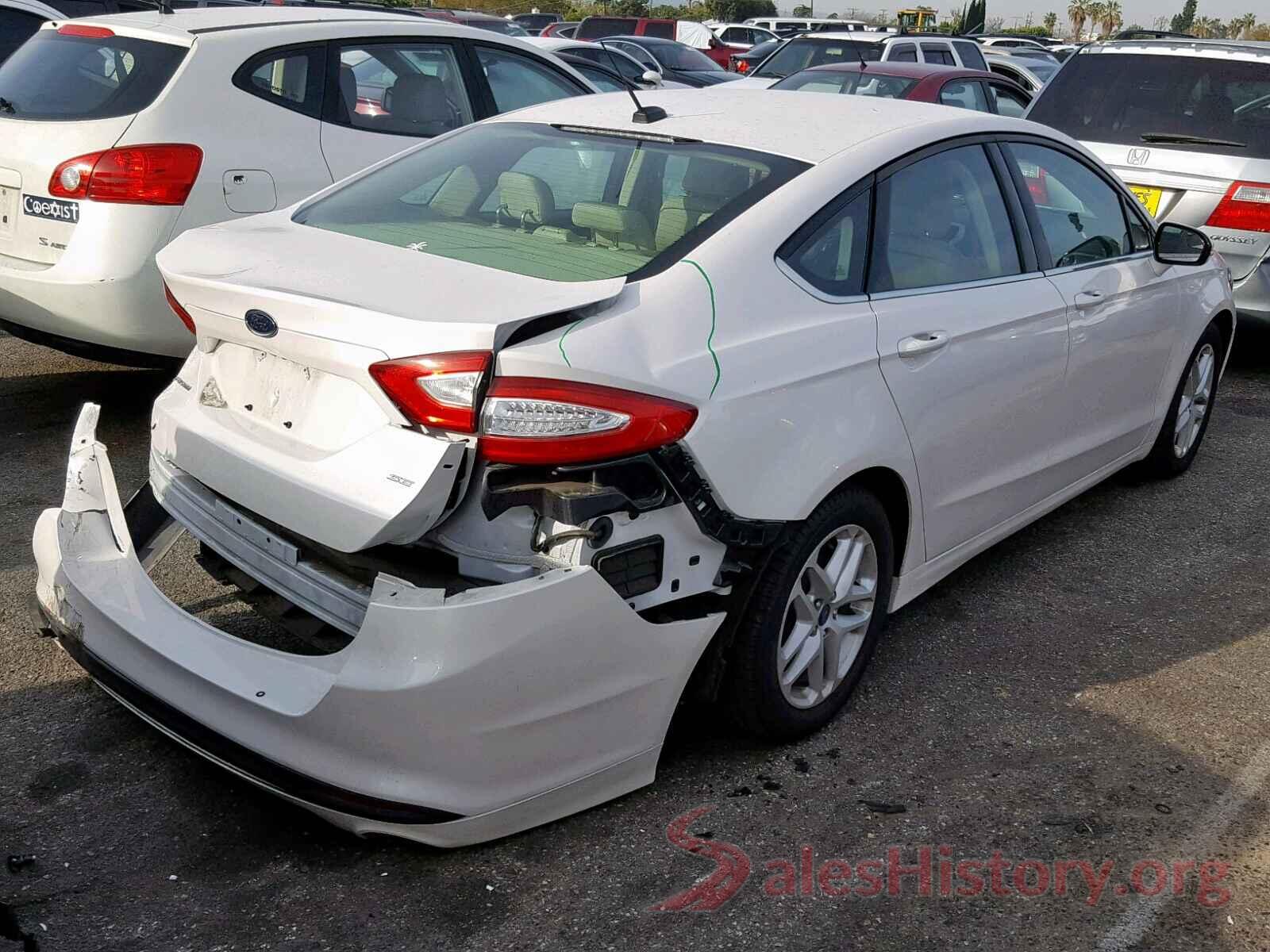 KMHD74LFXJU582666 2015 FORD FUSION SE