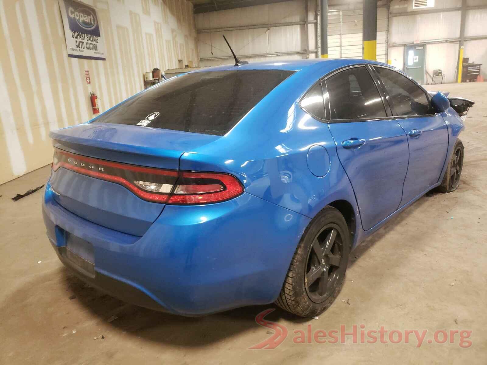 1C3CDFAA6GD645237 2016 DODGE DART