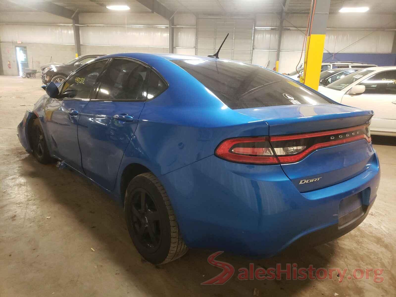 1C3CDFAA6GD645237 2016 DODGE DART