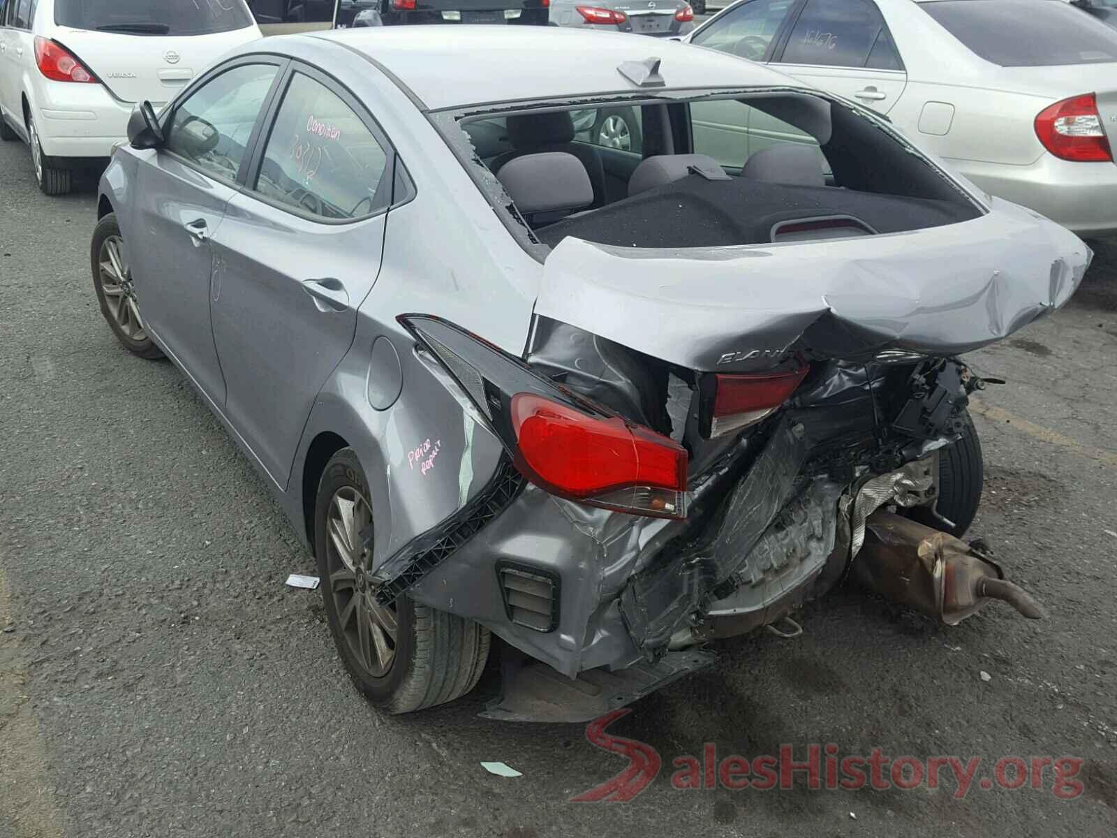 3N1AB7AP6JY287888 2016 HYUNDAI ELANTRA