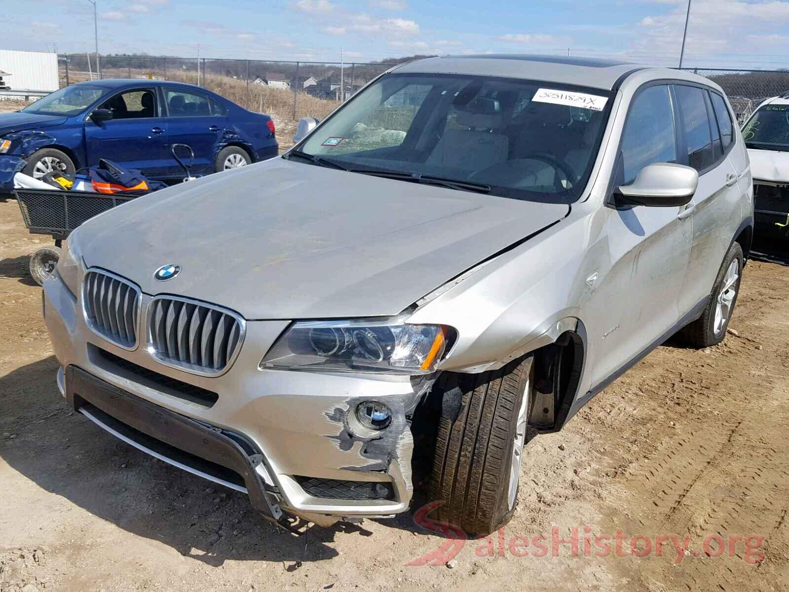 YV4102DK1L1458721 2012 BMW X3