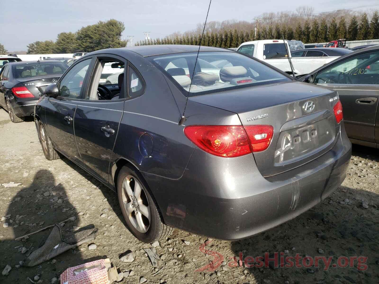 3N1CN7APXKL847636 2007 HYUNDAI ELANTRA