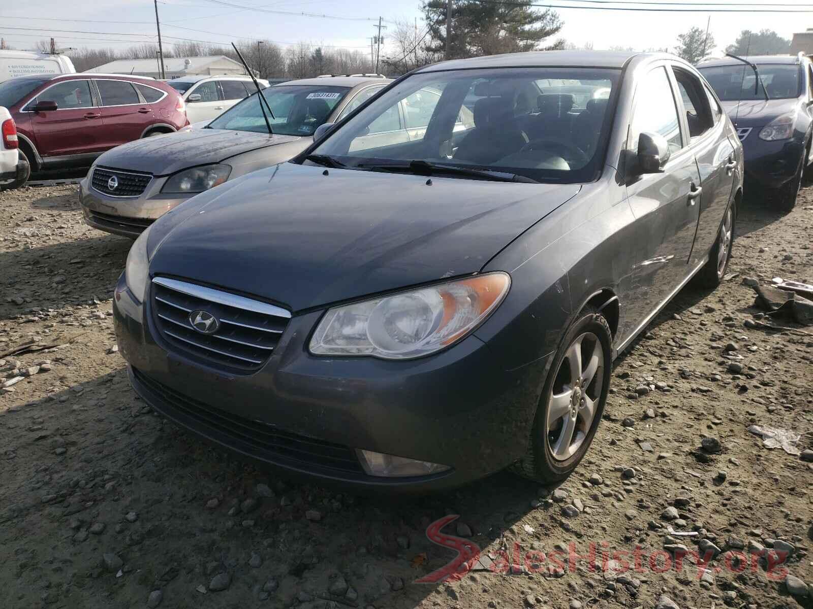 3N1CN7APXKL847636 2007 HYUNDAI ELANTRA