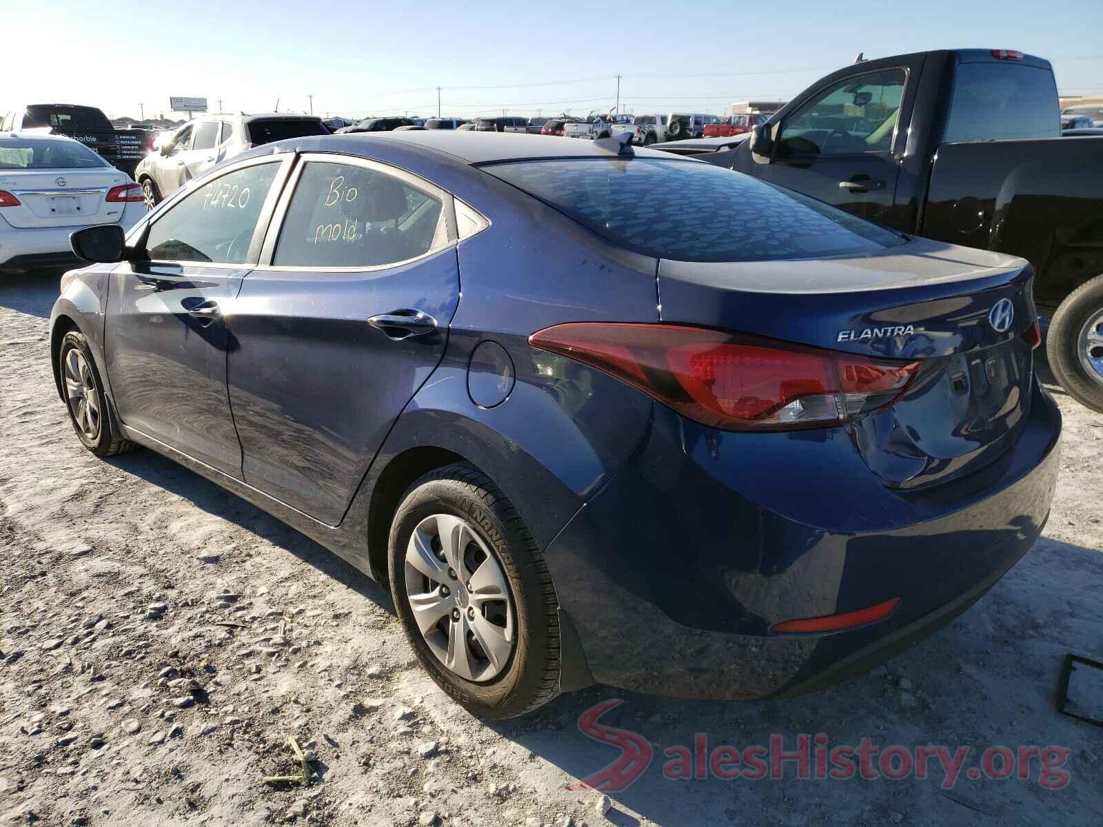 3N1AB7AP5JY280558 2016 HYUNDAI ELANTRA