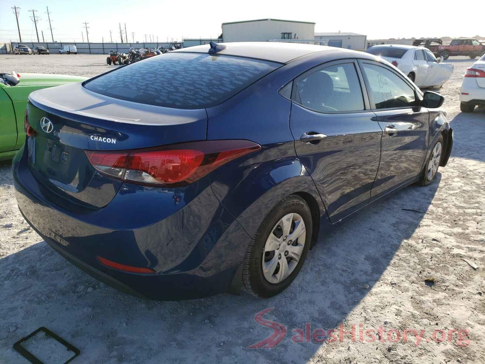 3N1AB7AP5JY280558 2016 HYUNDAI ELANTRA