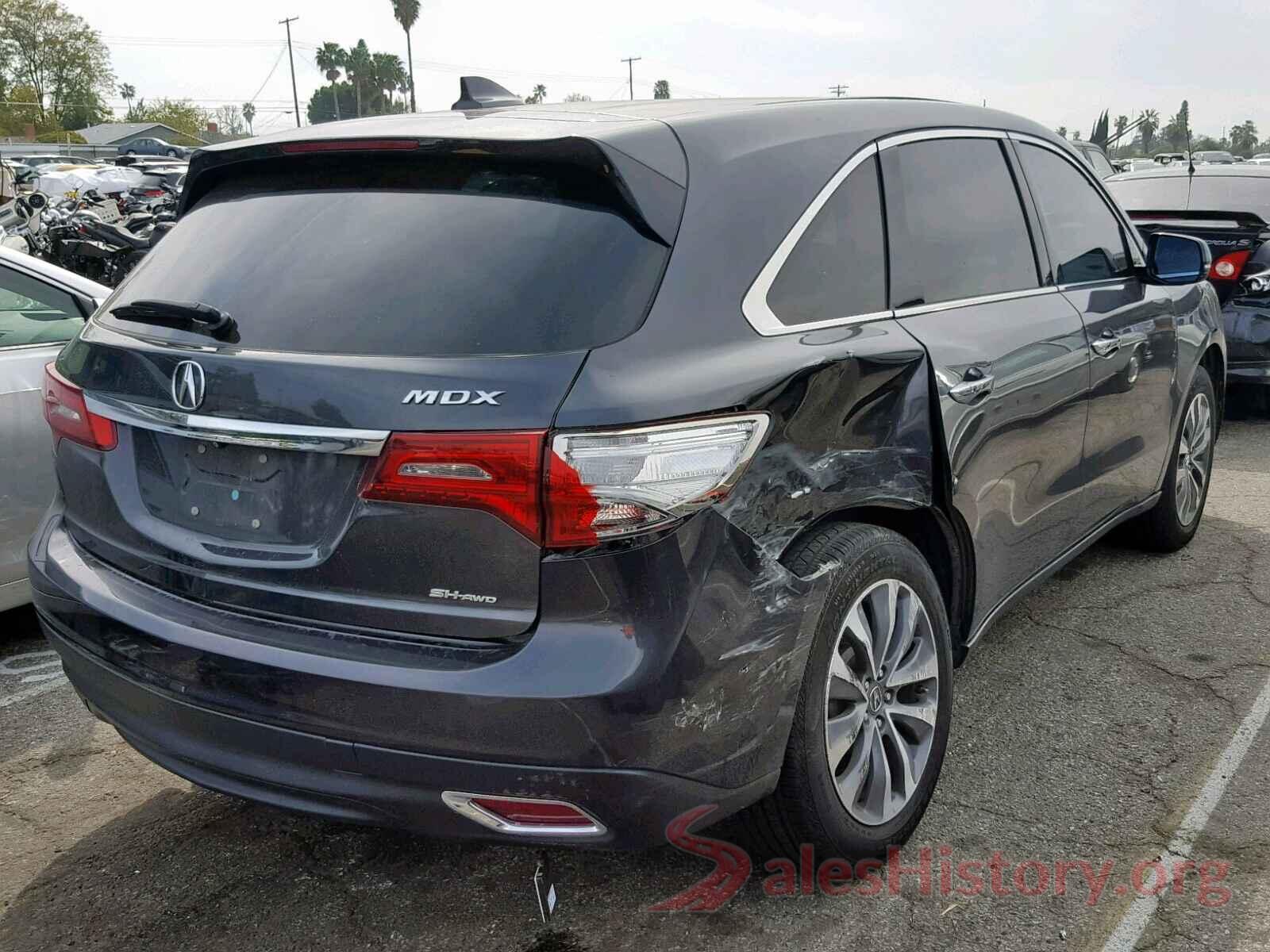 1HGCR2F11HA172852 2016 ACURA MDX