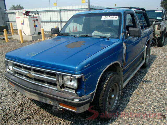 3GCUKREC9GG167241 1992 CHEVROLET BLAZER