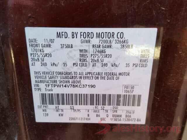 KMHD84LF8LU995122 2008 FORD F150