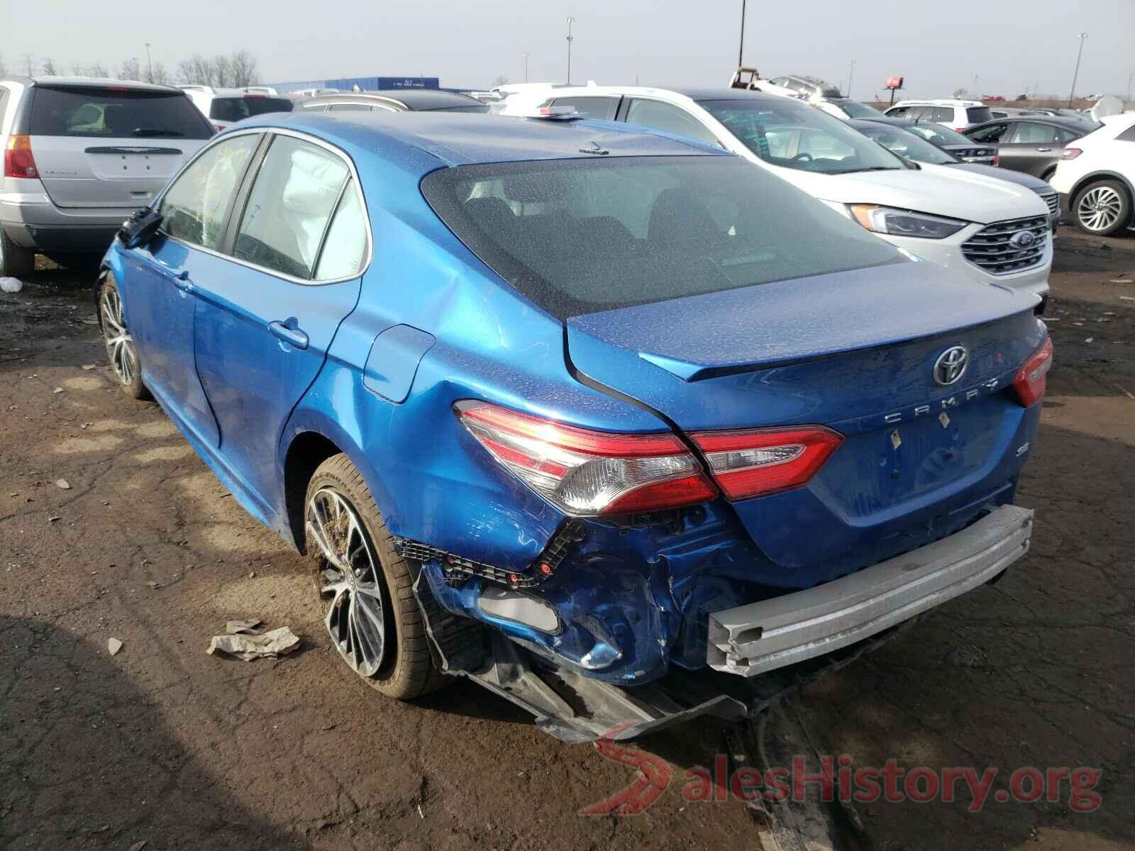 4T1B11HK3KU256707 2019 TOYOTA CAMRY