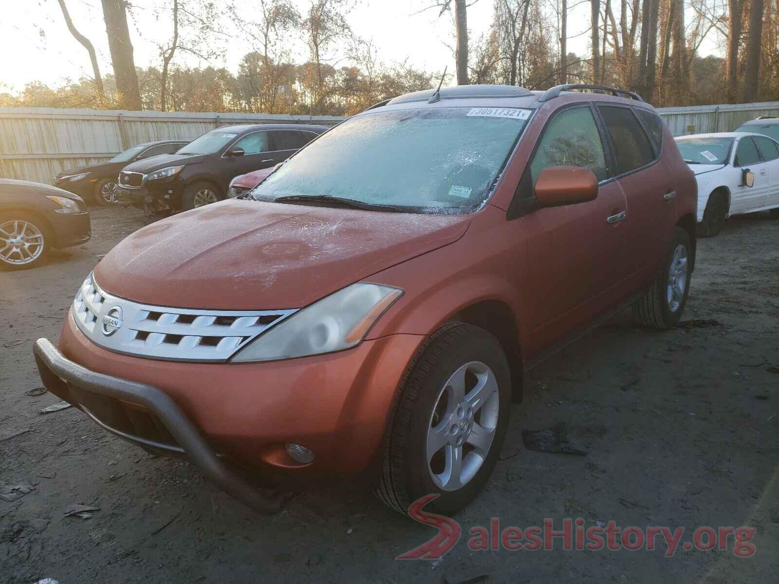 4T1G11AK8LU300797 2003 NISSAN MURANO