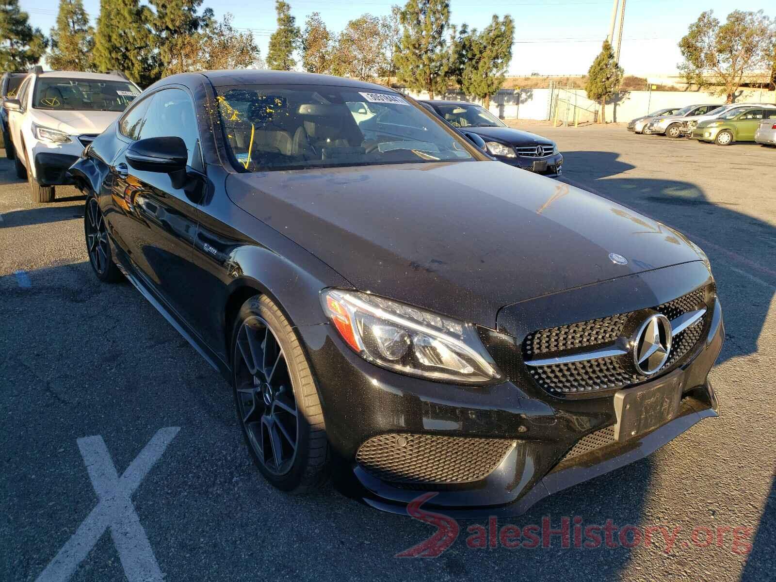 WDDWJ6EB9HF480476 2017 MERCEDES-BENZ C CLASS