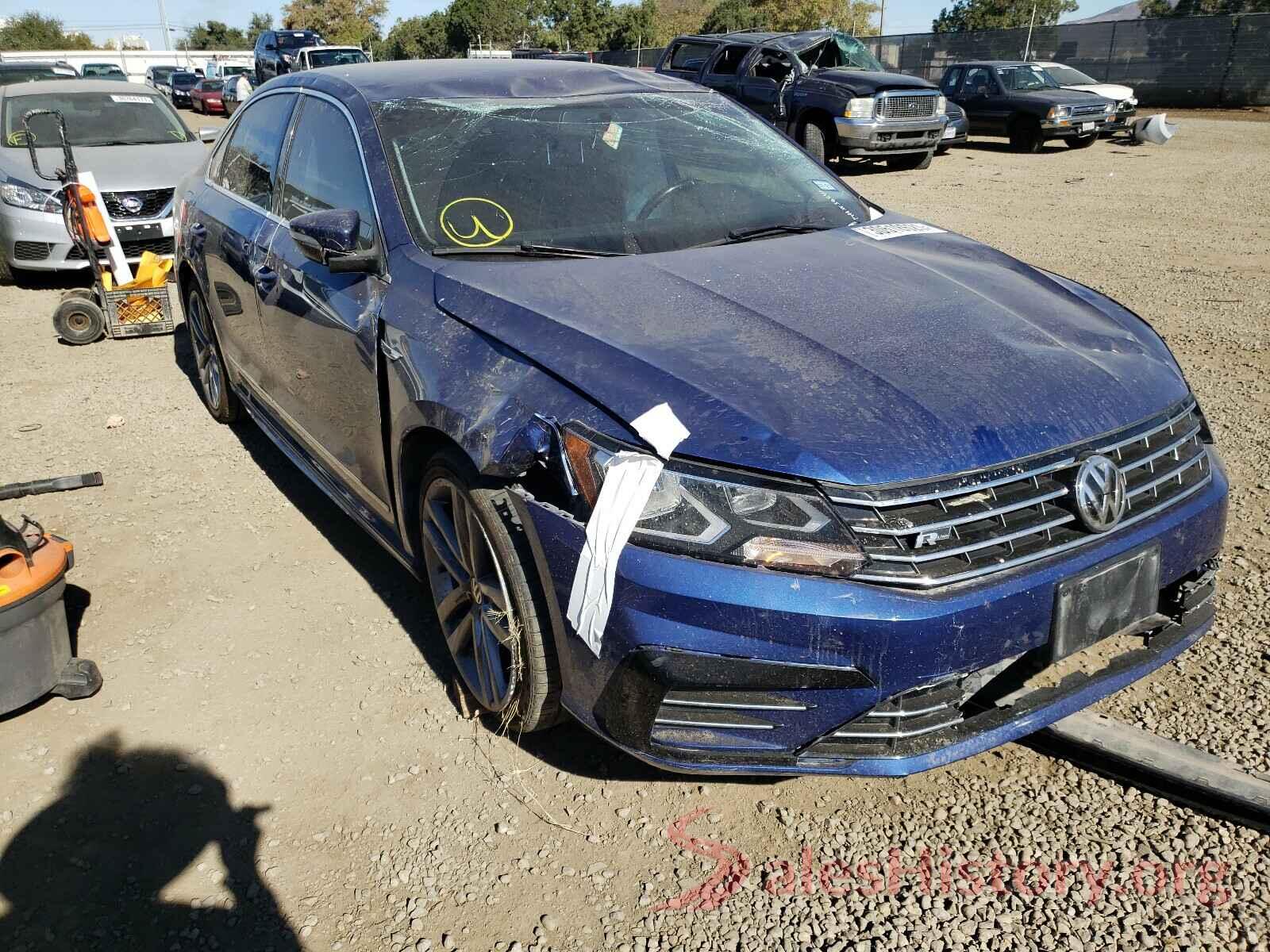 1VWDT7A31HC066784 2017 VOLKSWAGEN PASSAT