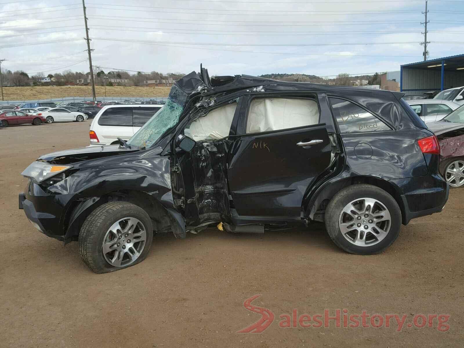 5XYPG4A34KG540166 2007 ACURA MDX