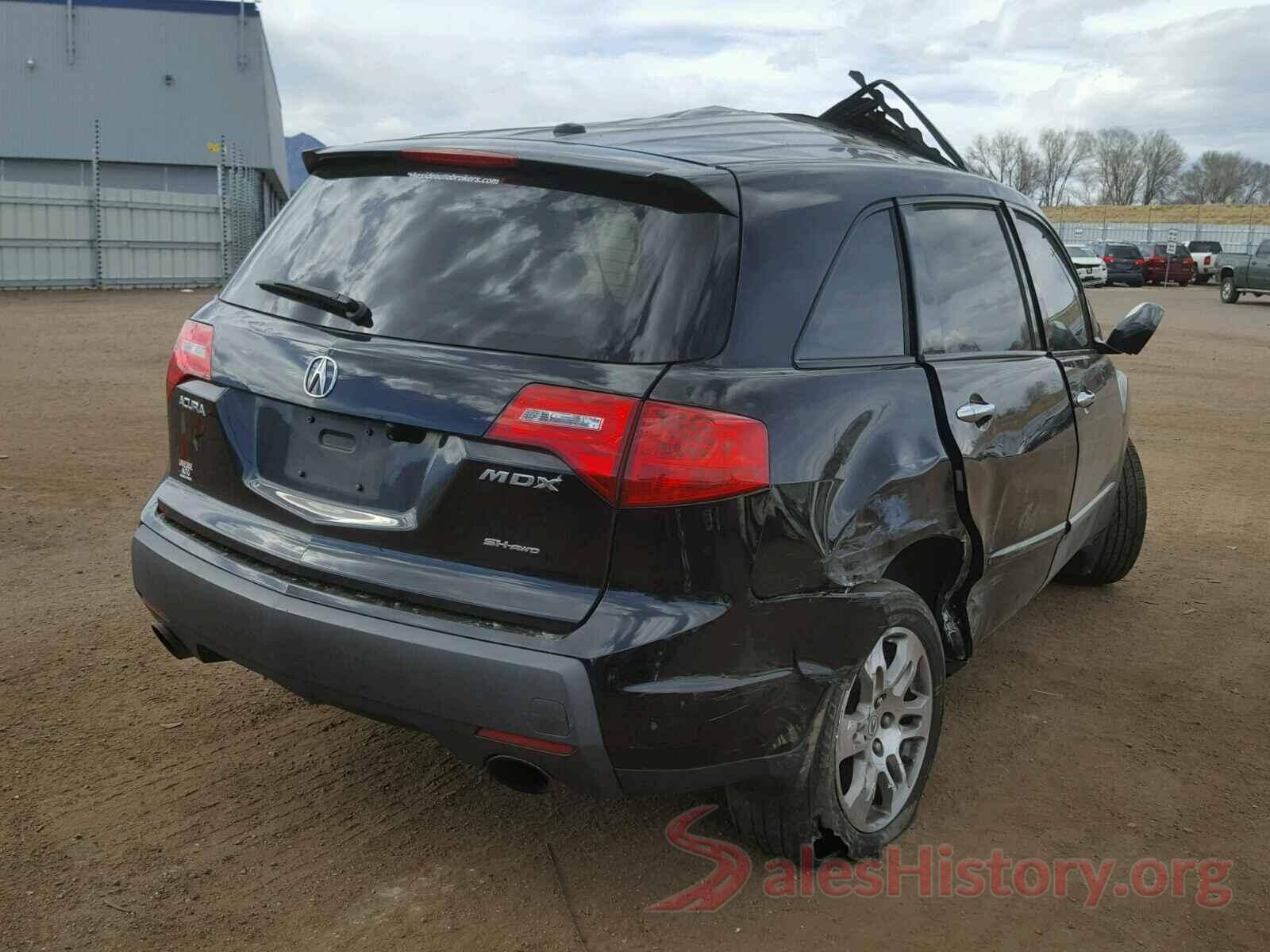 5XYPG4A34KG540166 2007 ACURA MDX