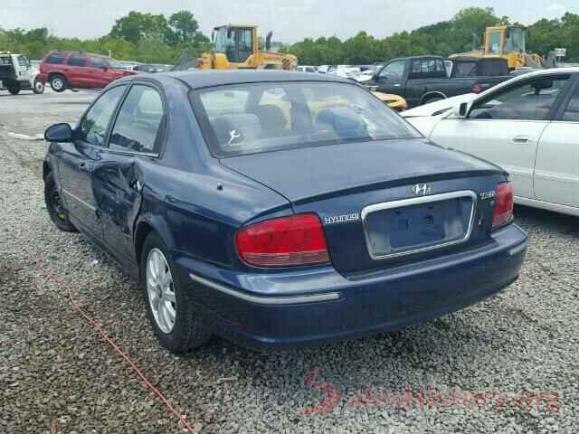 ZACCJBCB3HPF17110 2003 HYUNDAI SONATA