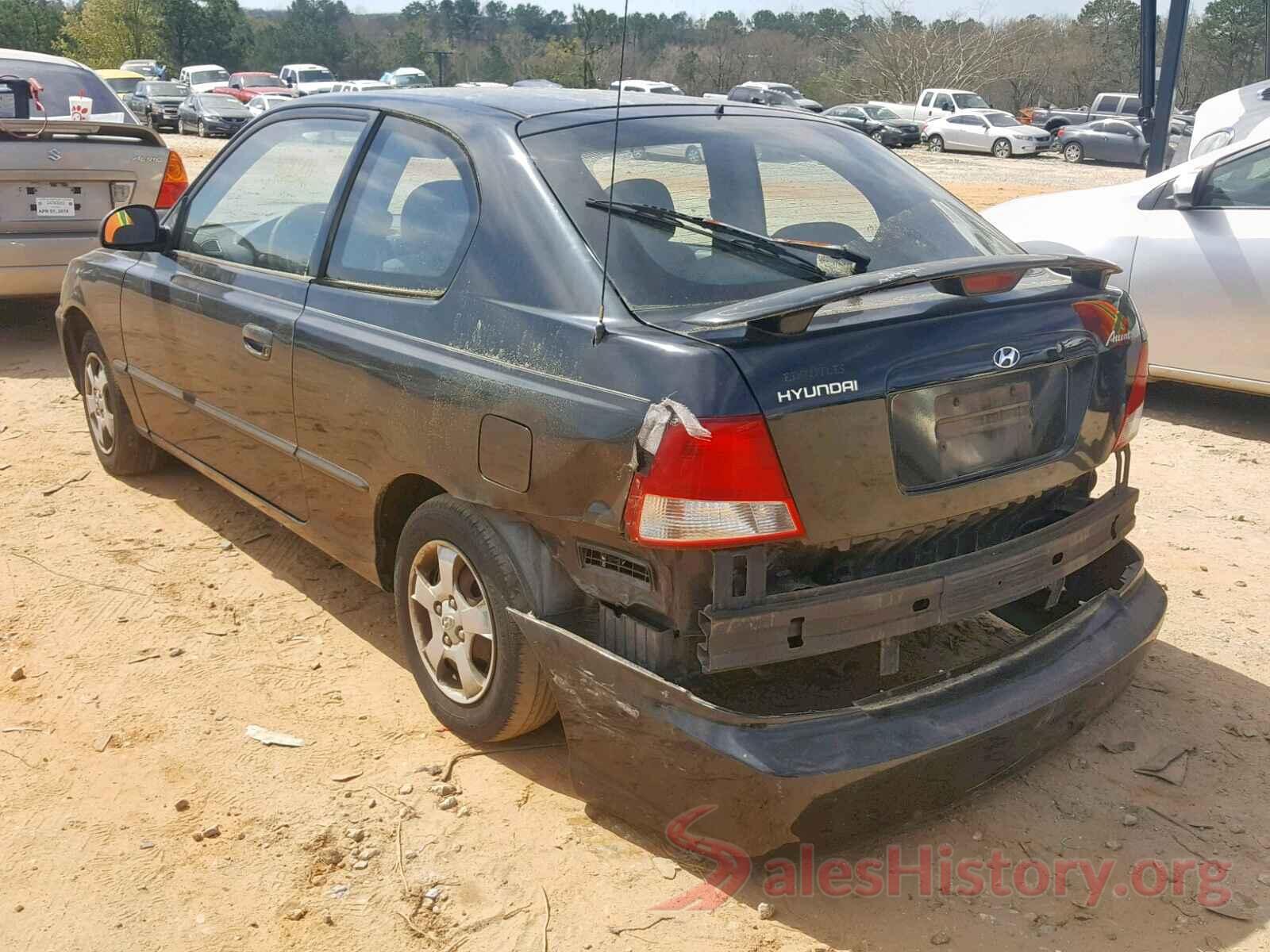 5YFBURHE5KP947769 2002 HYUNDAI ACCENT