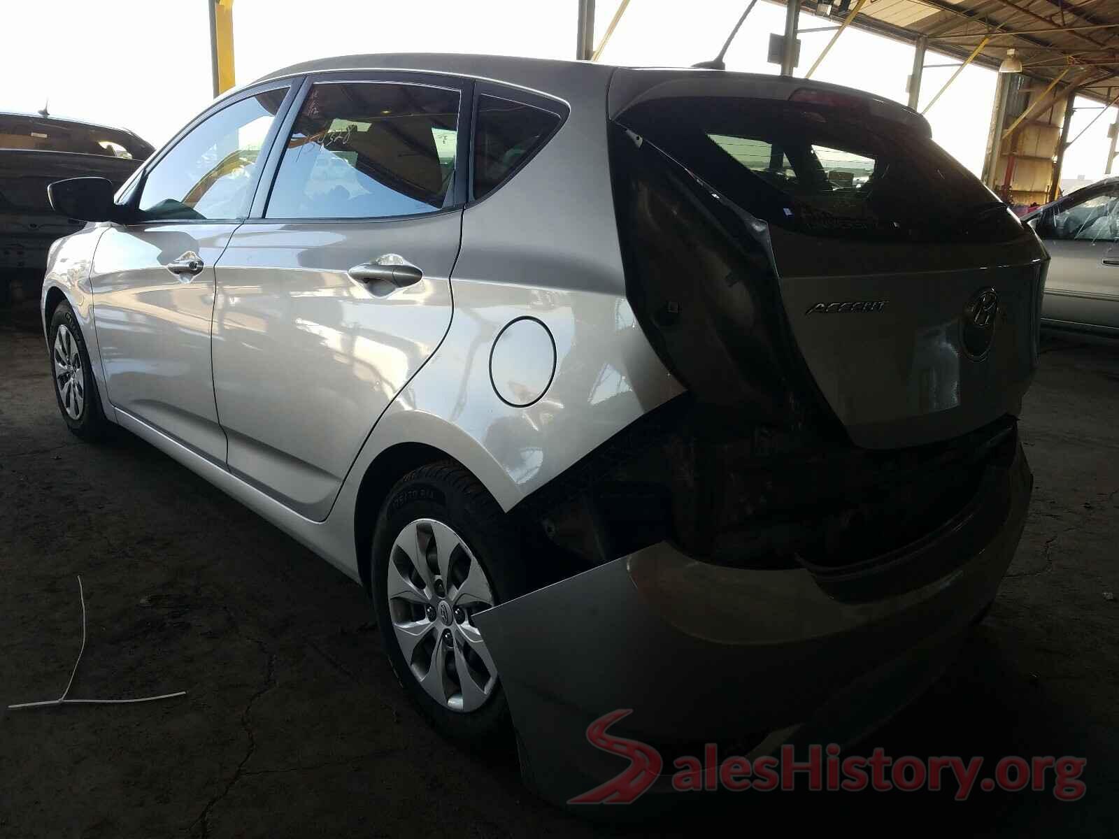 KMHCT5AE9GU290295 2016 HYUNDAI ACCENT