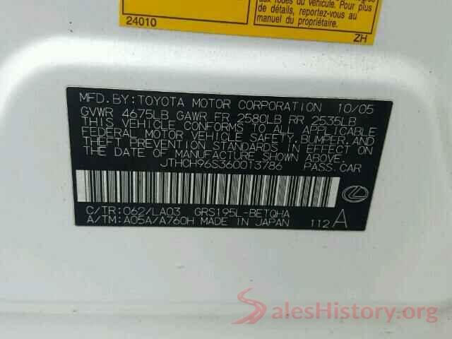 4T1DZ1FB4LU042900 2006 LEXUS GS300