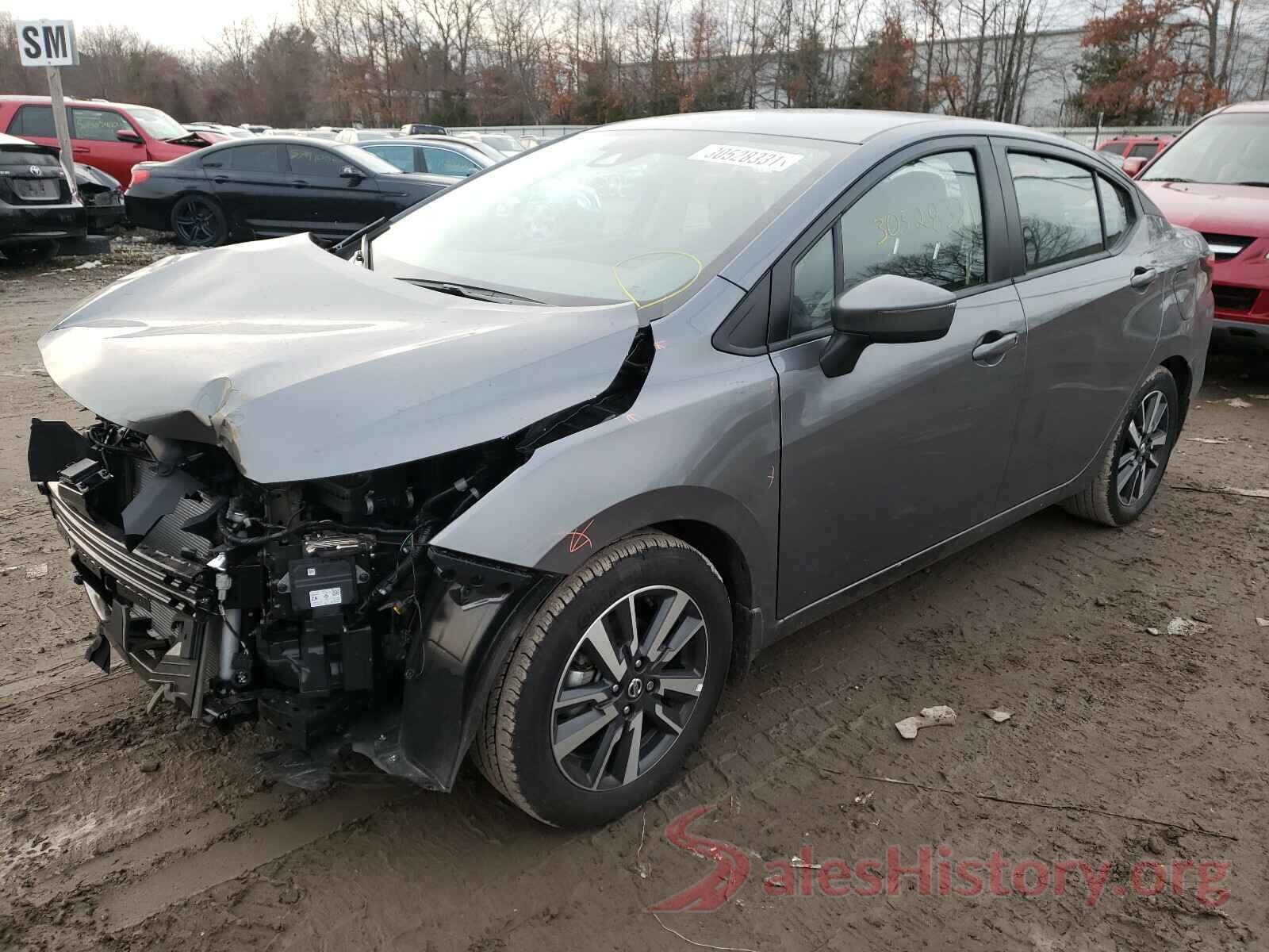 3N1CN8EVXLL908287 2020 NISSAN VERSA